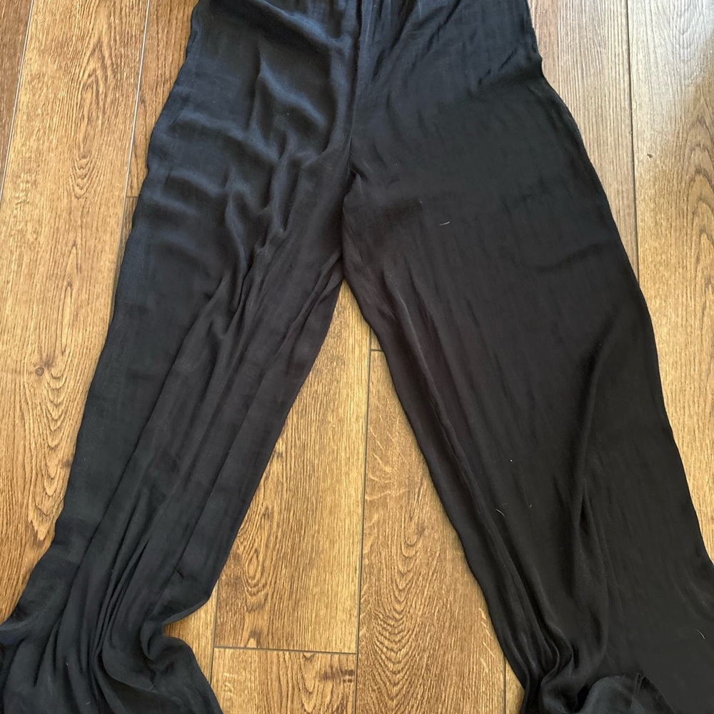 Black Wide-Leg Pants - Picture 2 of 2